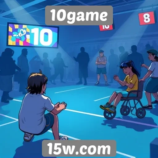 Acessibilidade no 10game para jogadores com deficiência